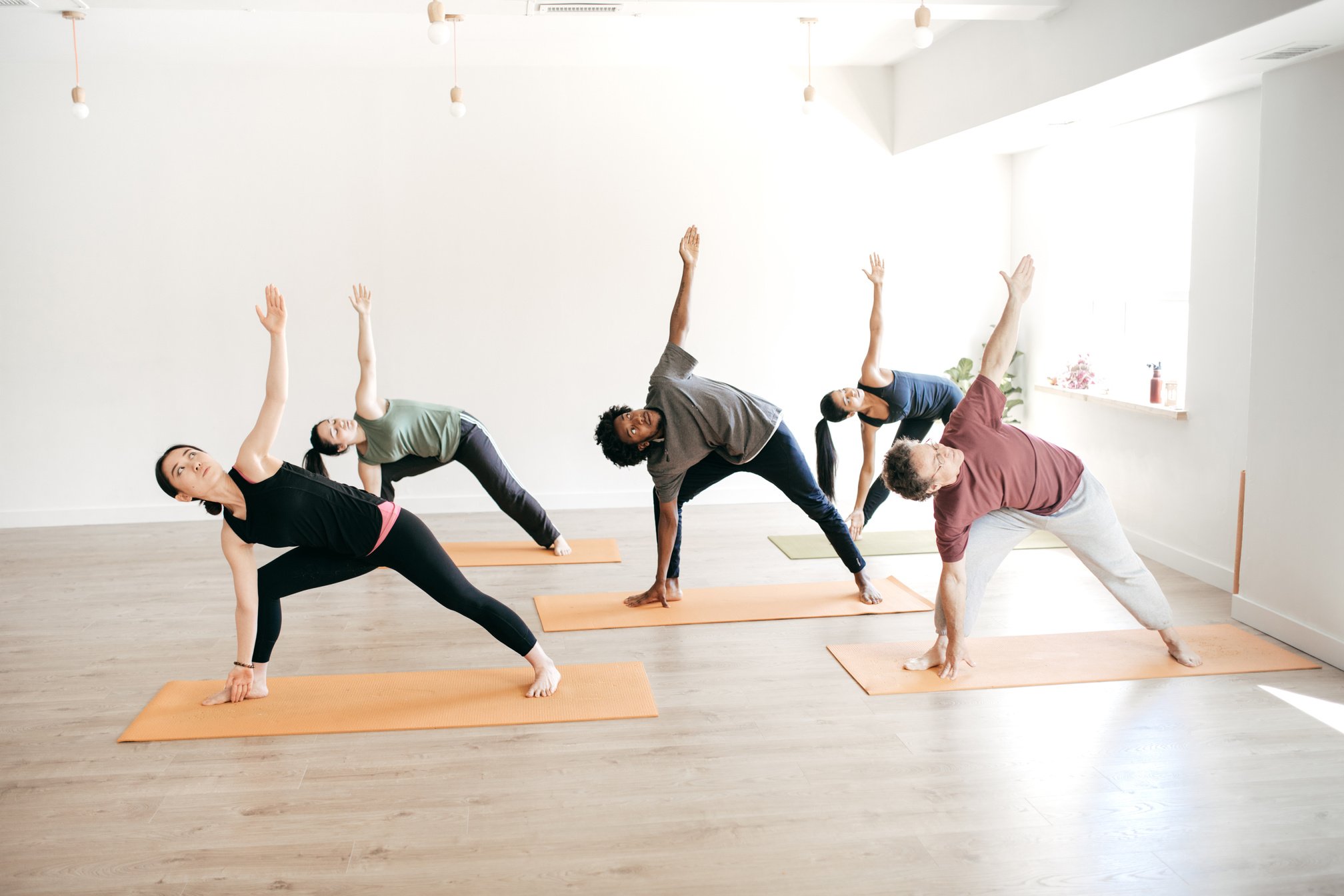 Yoga class